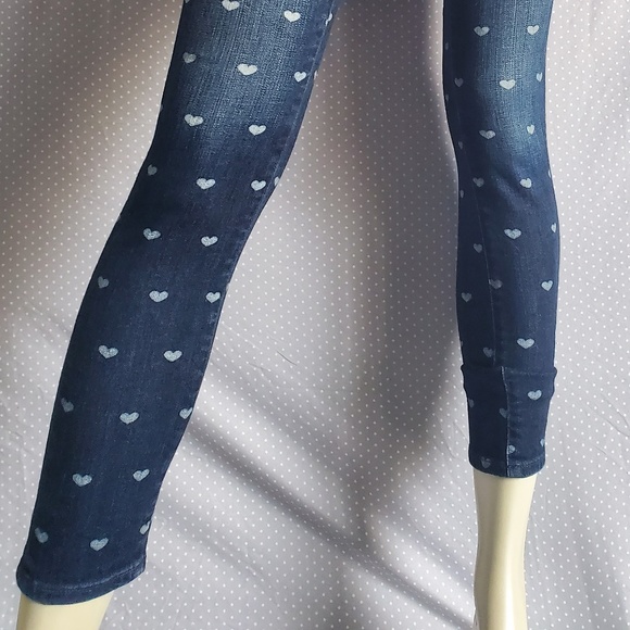 💄TAKE IT SALE💋AG Stevie Heart Print Jeans - Picture 3 of 6